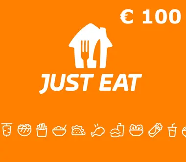 Just Eat Gift Card 100 EUR - Just Eat Key - NETHERLANDS - Digital Card (Netherlands) Key