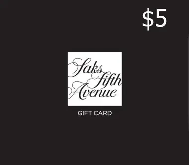 Saks Fifth Avenue Gift Card 5 USD - Saks Fifth Avenue Key