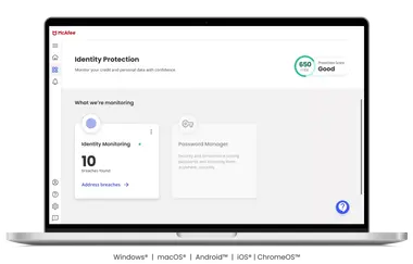 McAfee+ | Premium (PC, Android, IOS) (Individual, 1 Year) - McAfee Key preview 5