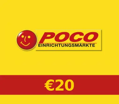 Poco Gift Card 20 EUR - Poco Key