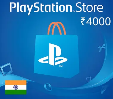 PlayStation Network Gift Card 4000 INR - PSN Key - INDIA