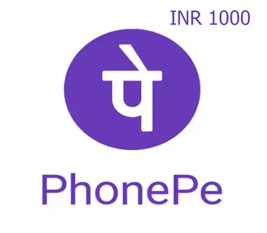 PhonePe Gift Card 1000 INR - PhonePe Key - INDIA - Digital Card (India) Key