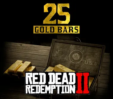 RED DEAD REDEMPTION 2 Online 25 Gold Bars (Xbox One)