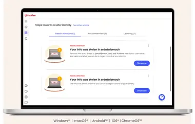 McAfee+ | Premium (PC, Android, IOS) (Individual, 1 Year) - McAfee Key preview 2