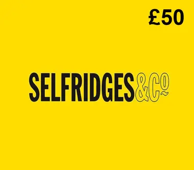 Selfridges Gift Card 50 GBP