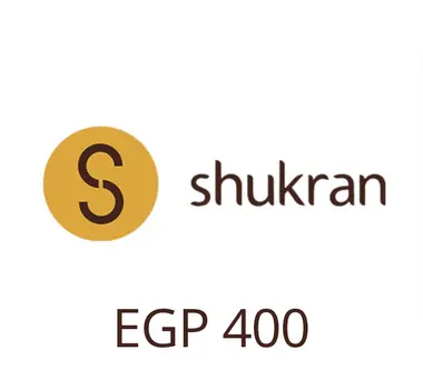Shukran Gift Card 400 EGP - Shukran Key - EGYPT - Digital Card (Egypt) Key