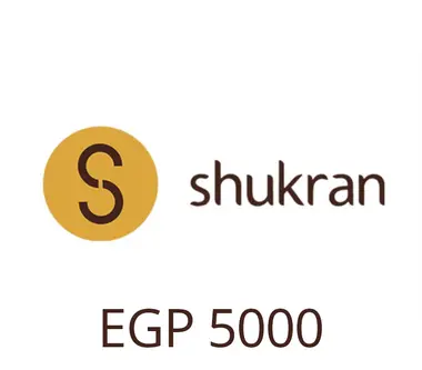 Shukran Gift Card 5000 EGP - Shukran Key - EGYPT - Digital Card (Egypt) Key