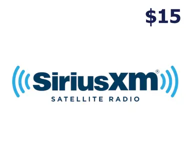SiriusXM Gift Card 15 USD - SiriusXM Key - Digital Card (United States) Key
