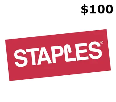 Staples Gift Card 100 USD - Staples Key - Digital Card (United States) Key