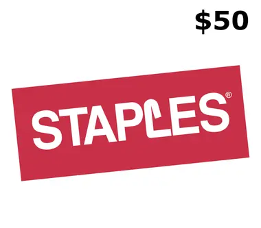 Staples Gift Card 50 USD - Staples Key - Digital Card (United States) Key