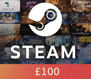 Steam Gift Card 100 GBP