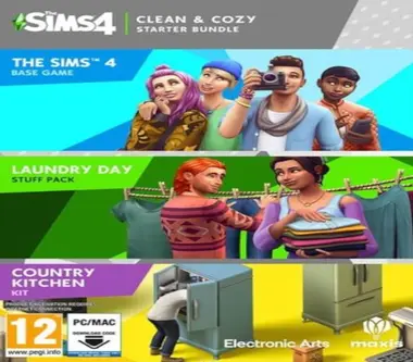 The Sims 4: Clean & Cozy Starter Bundle (, Mac)