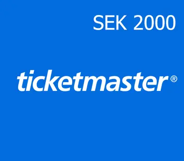 Ticketmaster Gift Card 2000 SEK - Ticketmaster - SWEDEN - Digital Card (Sweden) Key