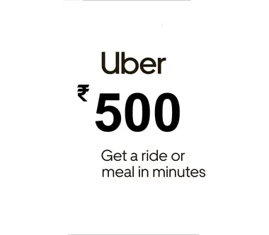 Uber Gift Card 500 INR - Uber Key - INDIA