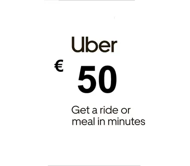 Uber Gift Card 50 EUR - Uber (Germany) Key