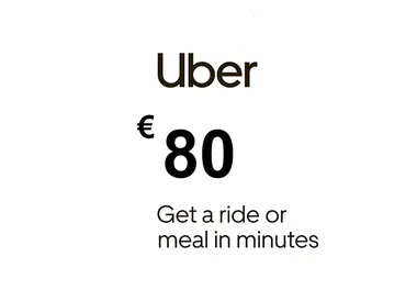 Uber Eats Gift Card 80 EUR - Uber (Germany) Key
