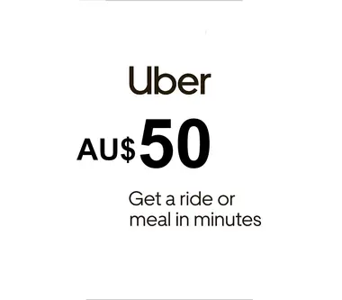 Uber Eats Gift Card 50 AUD - Uber (Australia) Key