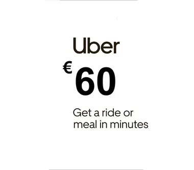 Uber Eats Gift Card 60 EUR - Uber (Germany) Key