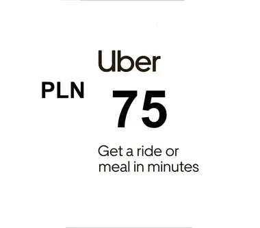 Uber Eats Gift Card 75 PLN - Uber (Poland) Key