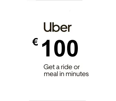 Uber Eats Gift Card 100 EUR - Uber (Spain) Key