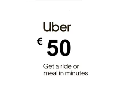 Uber Gift Card 50 EUR - Uber (Spain) Key