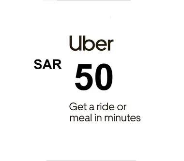 Uber Gift Card 50 SAR - Uber Key - SAUDI ARABIA