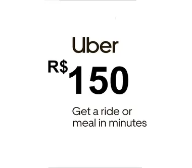 Uber Gift Card 150 BRL - Uber (Brazil) Key