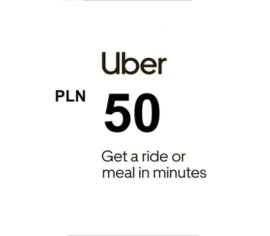 Uber Eats Gift Card 50 PLN - Uber (Poland) Key