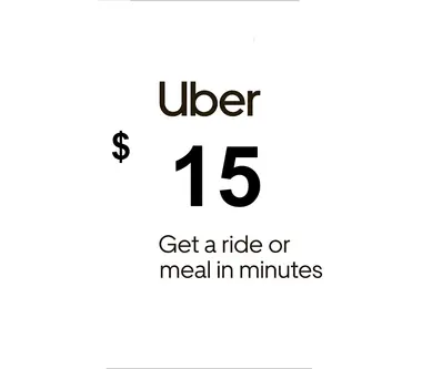 Uber Eats Gift Card 15 USD - Uber (United States) Key