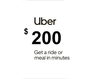 Uber Gift Card 200 USD - Uber (United States) Key