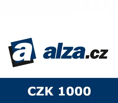 ALZA.CZ Gift Card 1000 CZK - Key - CZECH REPUBLIC - Digital Card (Czech Republic) Key