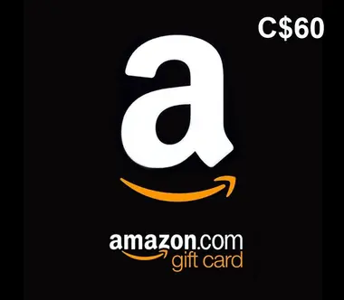 Amazon Gift Card 60 CAD