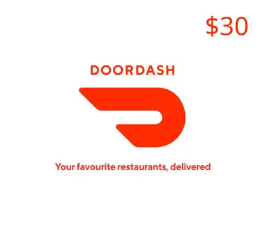 DoorDash Gift Card 30 USD - Door Dash Key - Digital Card (United States) Key