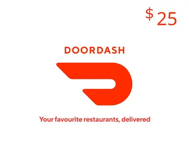 DoorDash Gift Card 25 USD - Door Dash Key - Digital Card (United States) Key
