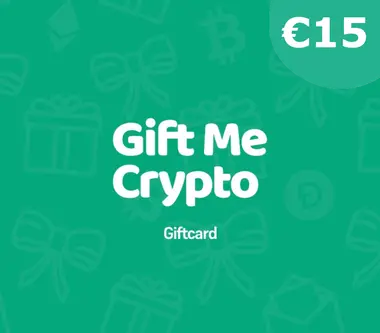 Gift Me Crypto Gift Card 15 EUR - giftmecrypto Key - Digital Card (Global) Key