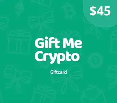 Gift Me Crypto Gift Card 45 USD - giftmecrypto Key - Digital Card (Global) Key