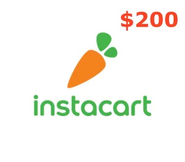 Instacart Gift Card 200 USD - Instacart Key - Digital Card (United States) Key