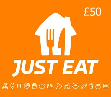 Just Eat Gift Card 50 GBP - Just Eat Key - Digital Card (United Kingdom) Key