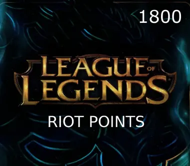 League of Legends Riot Points 1800 RP - Riot Key - PC (Europe) Key