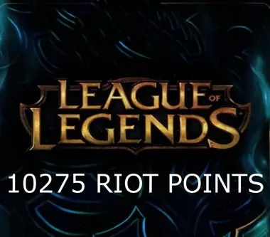 League of Legends Riot Points 10275 RP - Riot Key