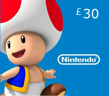 Nintendo eShop Card 30 GBP - Nintendo eShop Key