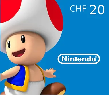 Nintendo eShop Card 20 CHF - Nintendo eShop Key - SWITZERLAND