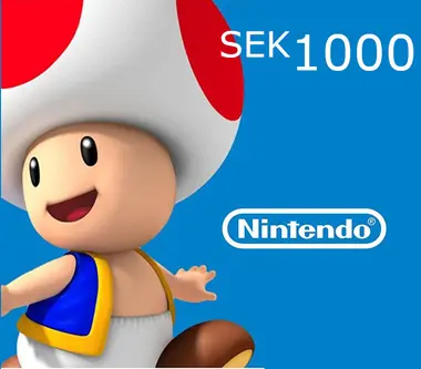 Nintendo eShop Card 1000 SEK - Nintendo eShop Key - SWEDEN