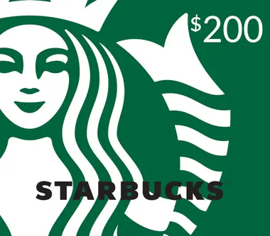 Starbucks Gift Card 200 USD - Starbucks Key