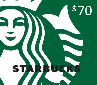 Starbucks Gift Card 70 USD - Starbucks Key - Digital Card (United States) Key