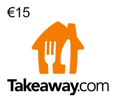 Takeaway.com Gift Card 15 EUR - Takeaway Key - BELGIUM - Digital Card (Belgium) Key