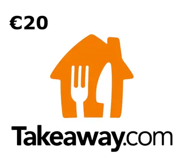Takeaway.com Gift Card 20 EUR - Takeaway Key - BELGIUM - Digital Card (Belgium) Key