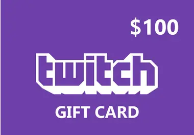Twitch Gift Card 100 USD - twitch Key preview 2