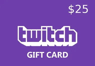 Twitch Gift Card 25 USD - twitch Key preview 2