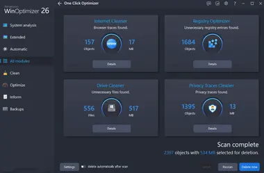 Ashampoo WinOptimizer 26 (3 PC Lifetime) preview 2
